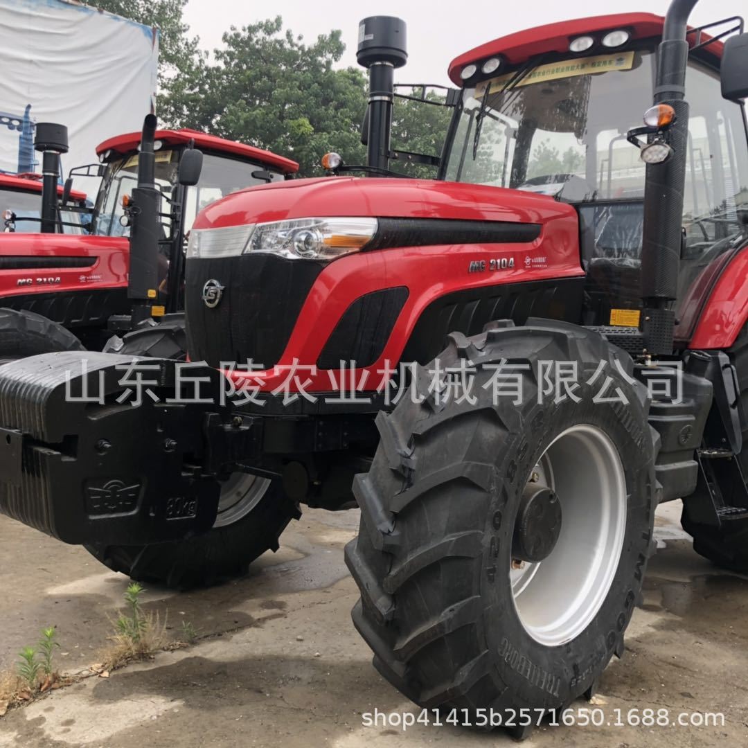 新款國補型 五征拖拉機(jī) 2104大型拖拉機(jī) 柴油大馬力四驅(qū)旋耕機(jī)